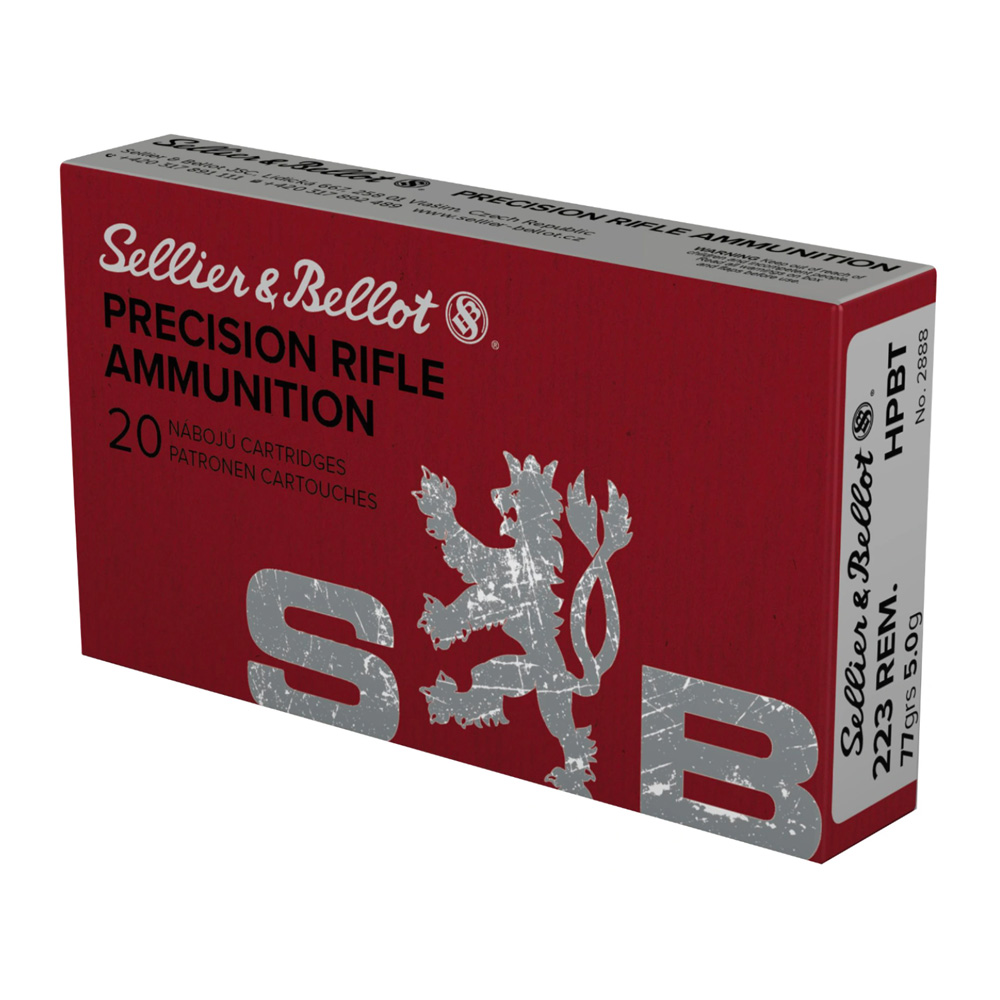 Sellier & Bellot .223 Rem. OTM HPBT 5,0g/77grs.
