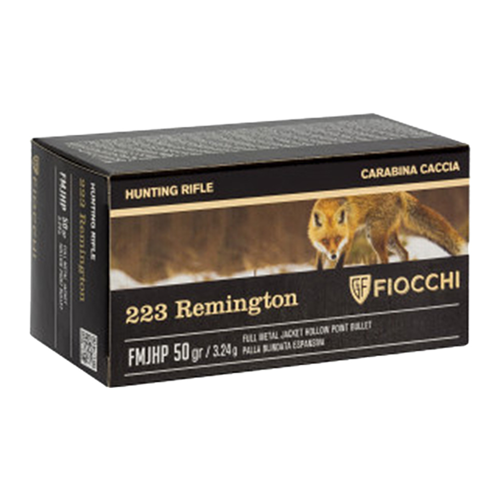FIOCCHI .223 Rem. Hunting FMJHP 3,24g/50grs.