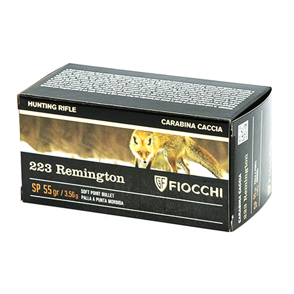 FIOCCHI .223 Rem. Hunting SP 3,56g/55grs.