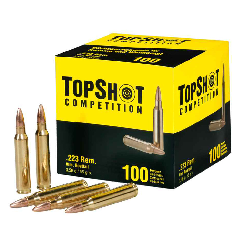 TOPSHOT Competition .223 Rem. FMJ BT 3,6g/55grs.