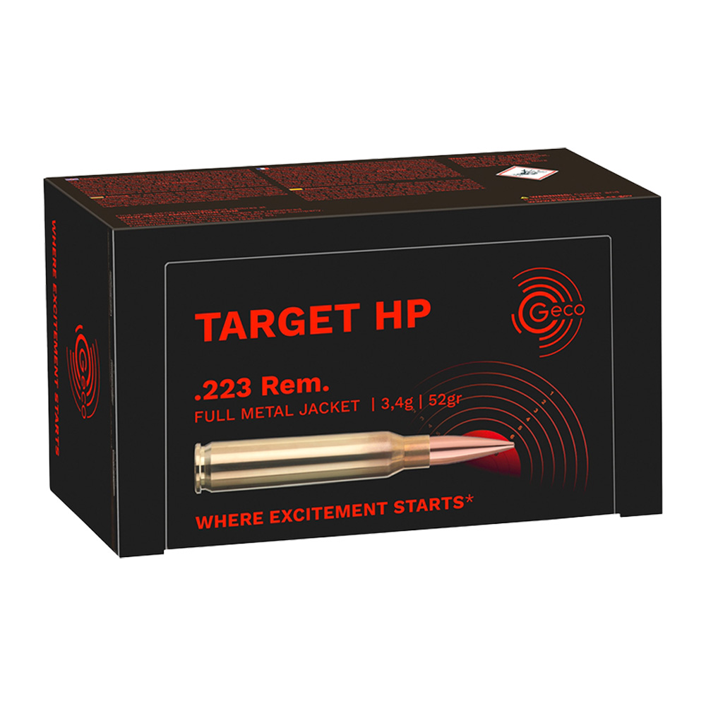 Geco .223 Rem. Target HP 3,4g/52grs.