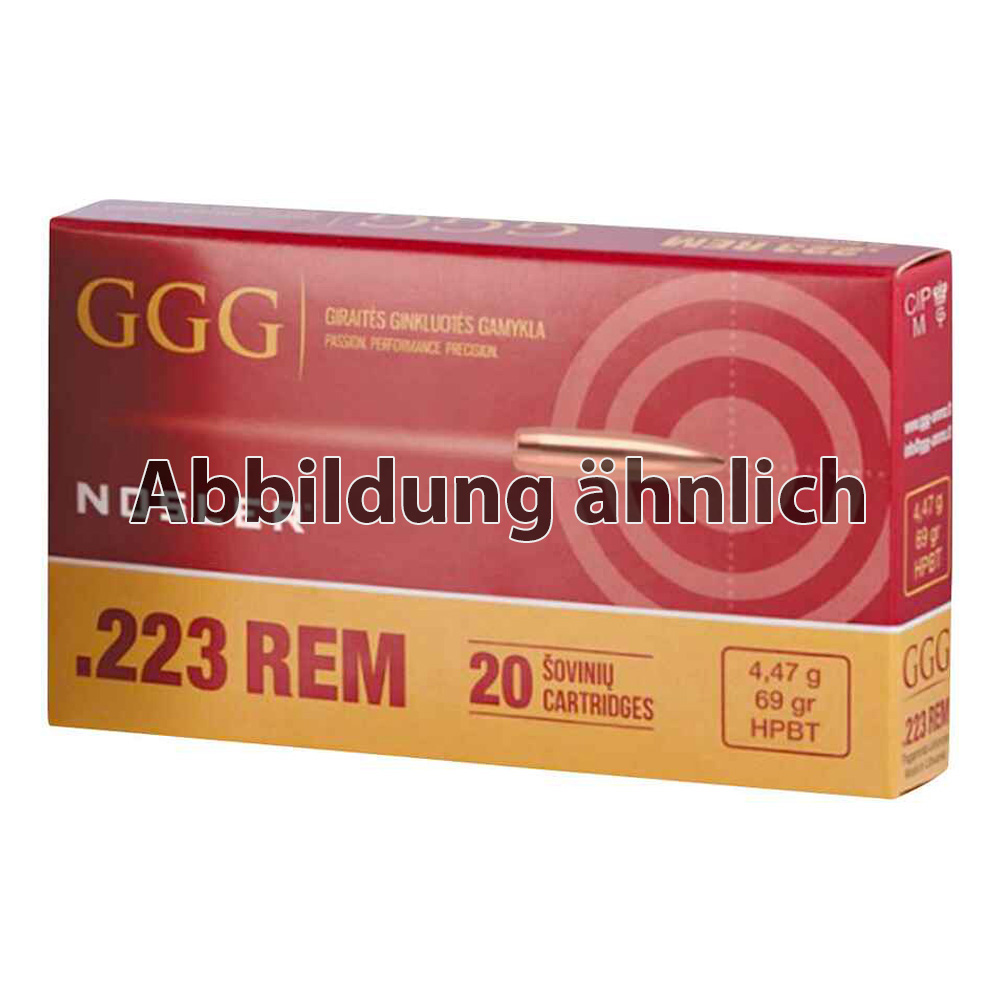 GGG .223 Rem. Nosler HPBT 4,99g/77grs.