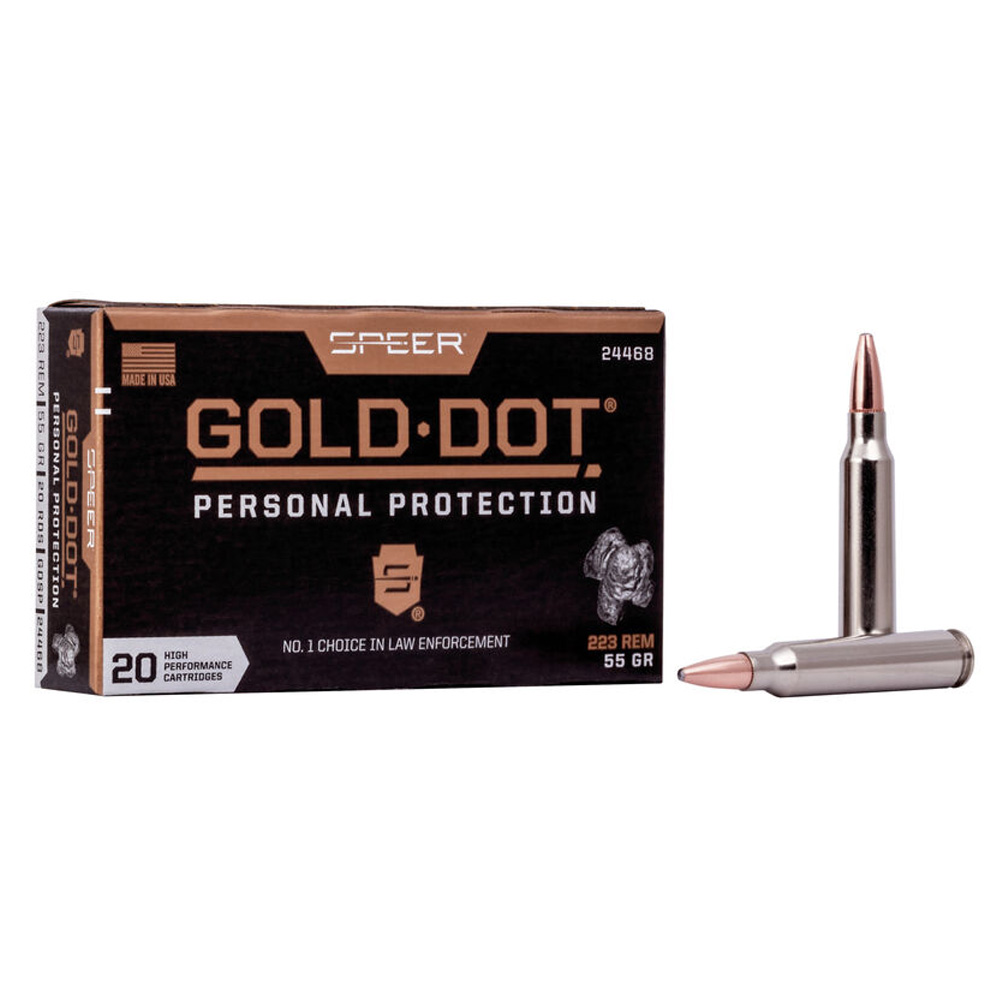 Speer .223 Rem. Gold Dot Personal Protection SP 3,56g/55grs.