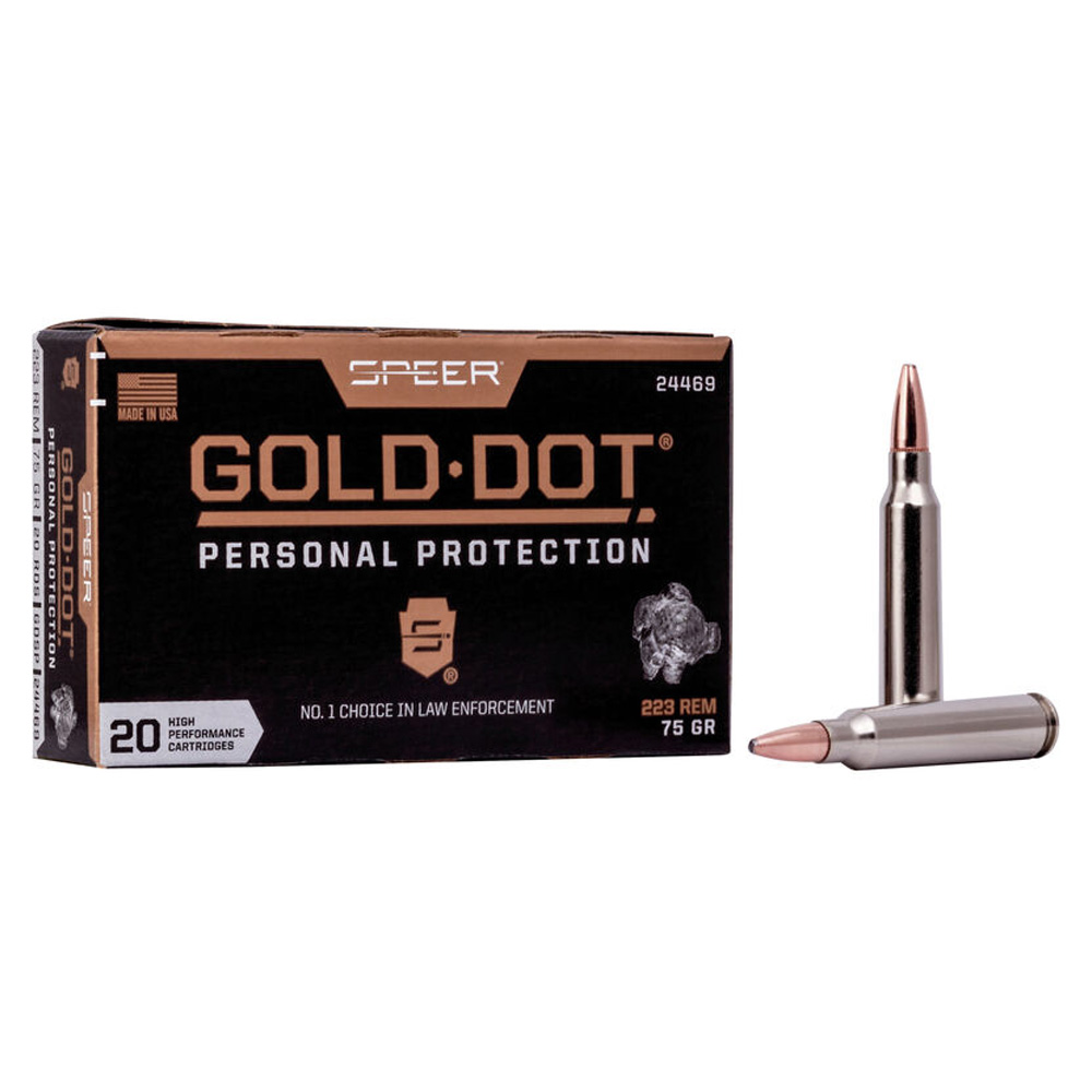 Speer .223 Rem. Gold Dot Personal Protection SP 4,86g/75grs.