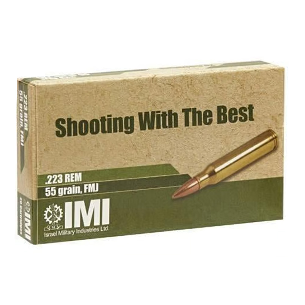 IMI .223 Rem. FMJ BT 3,6g/55grs.