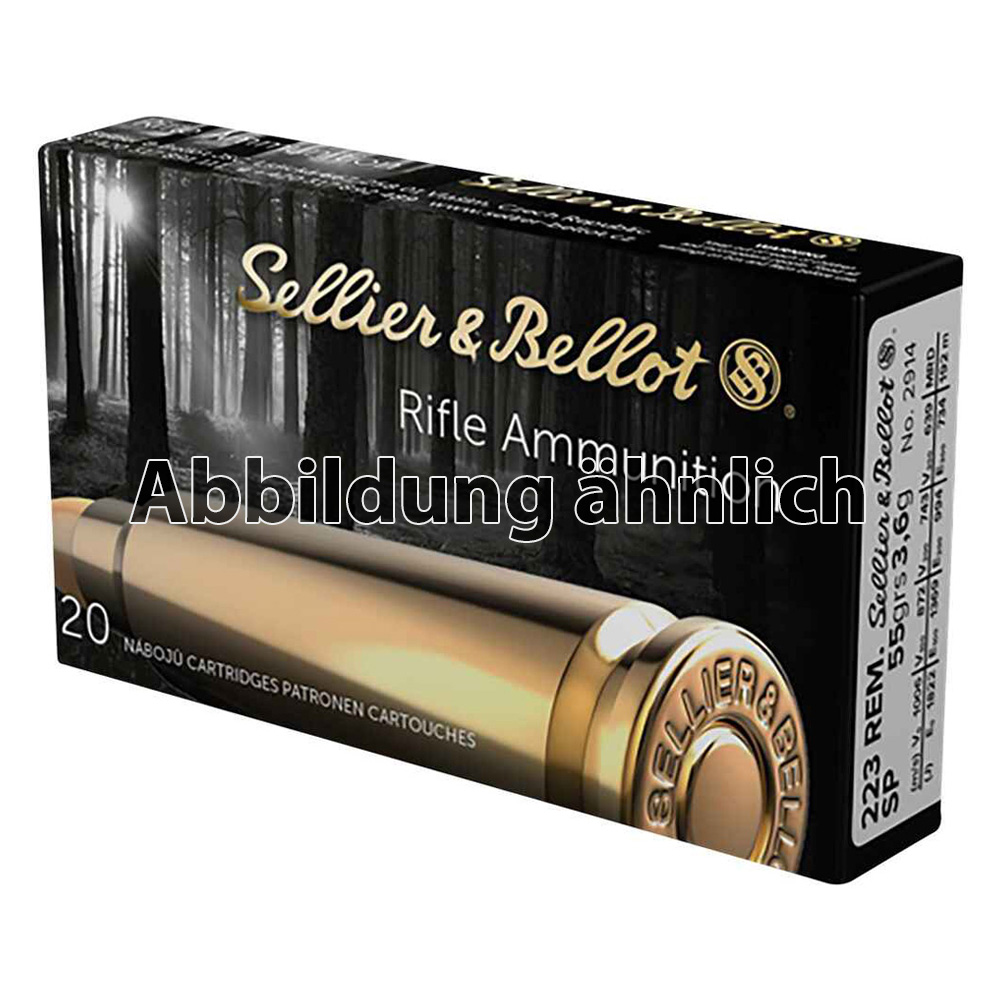 Sellier & Bellot .223 Rem. FMJ BT 3,6g/55grs.