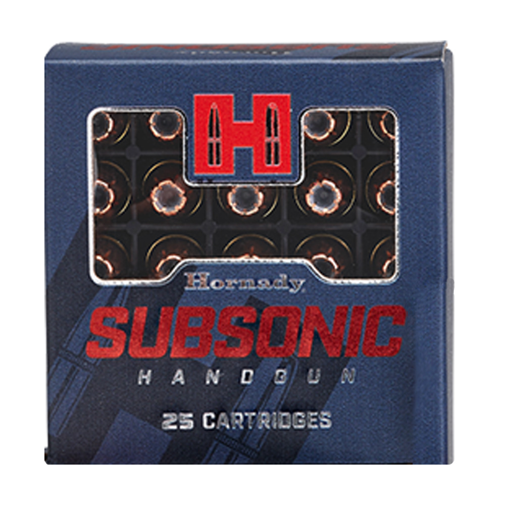 Hornady 9 mm Luger XTP Subsonic 9,52g/147grs.