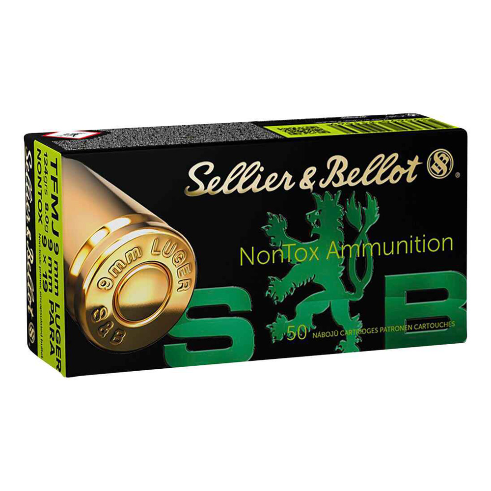 Sellier & Bellot 9 mm TFMJ NonTox 8,0g/124grs.