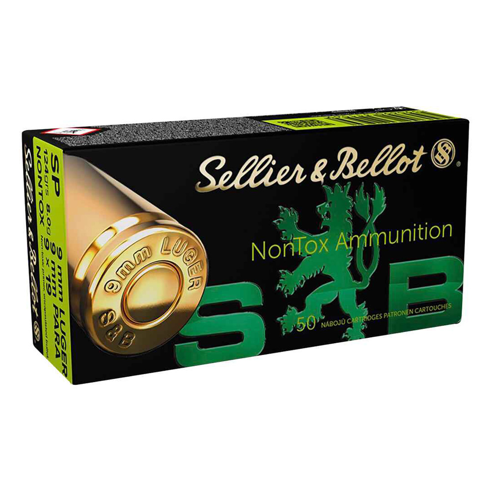 Sellier & Bellot 9 mm SP NonTox 8,0g/124grs.
