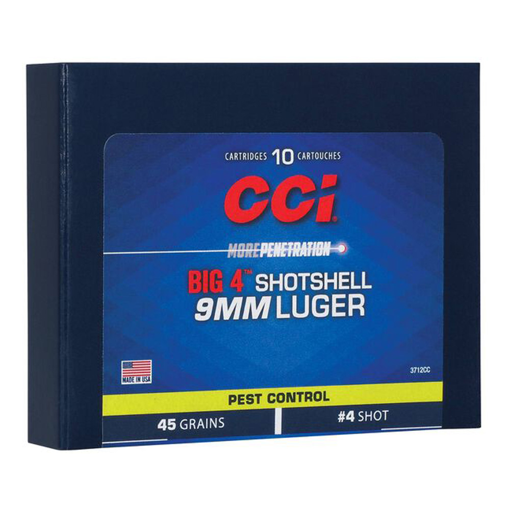 CCI 9 mm Luger Schrot 2,9g/45grs.