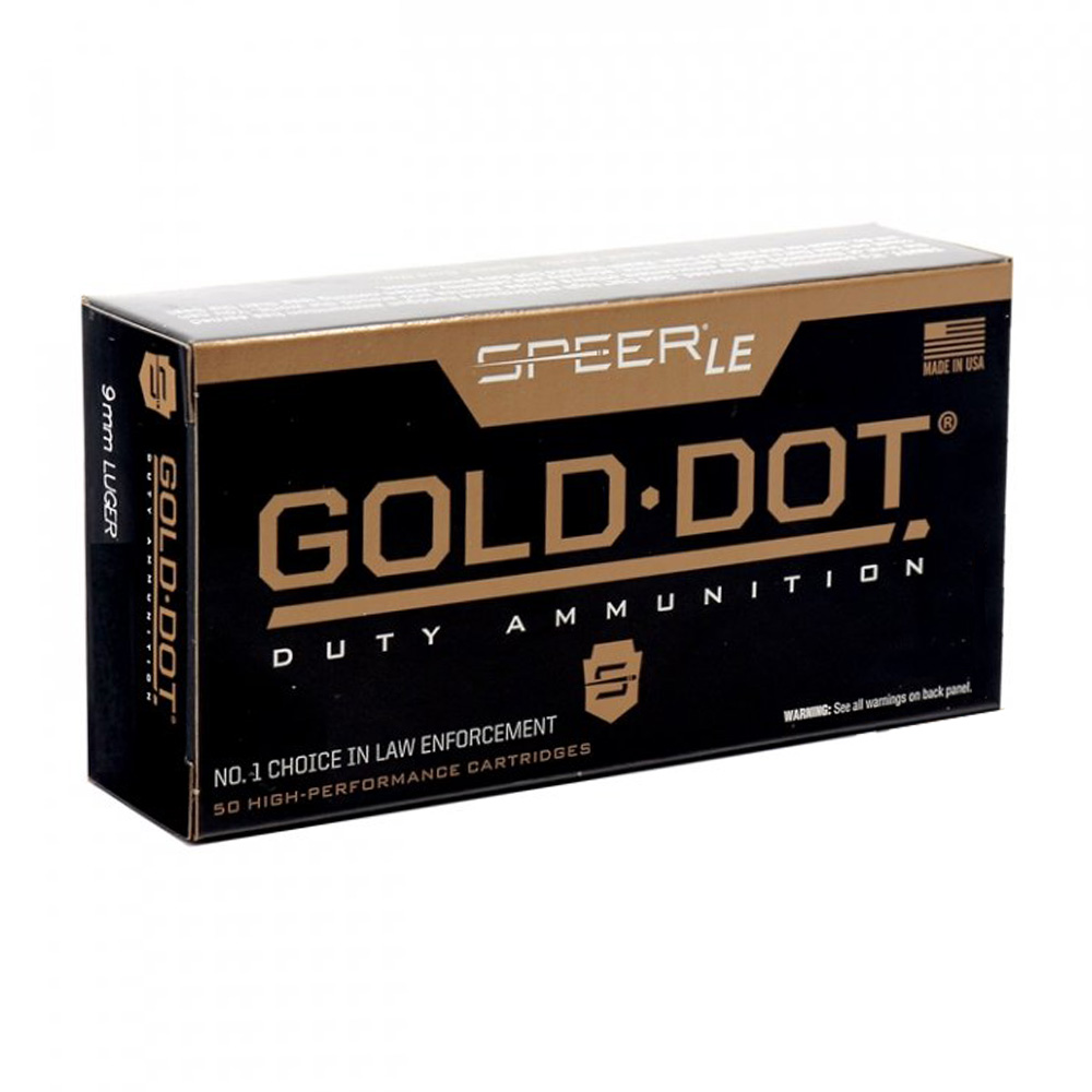 Speer 9 mm Luger Gold Dot HP 8,0g/124grs.
