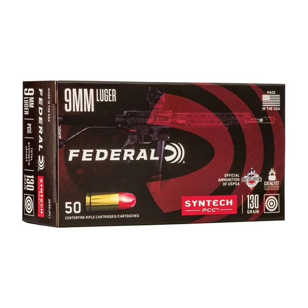 Federal Premium 9mm Luger Syntech PCC 8,4g/130grs.