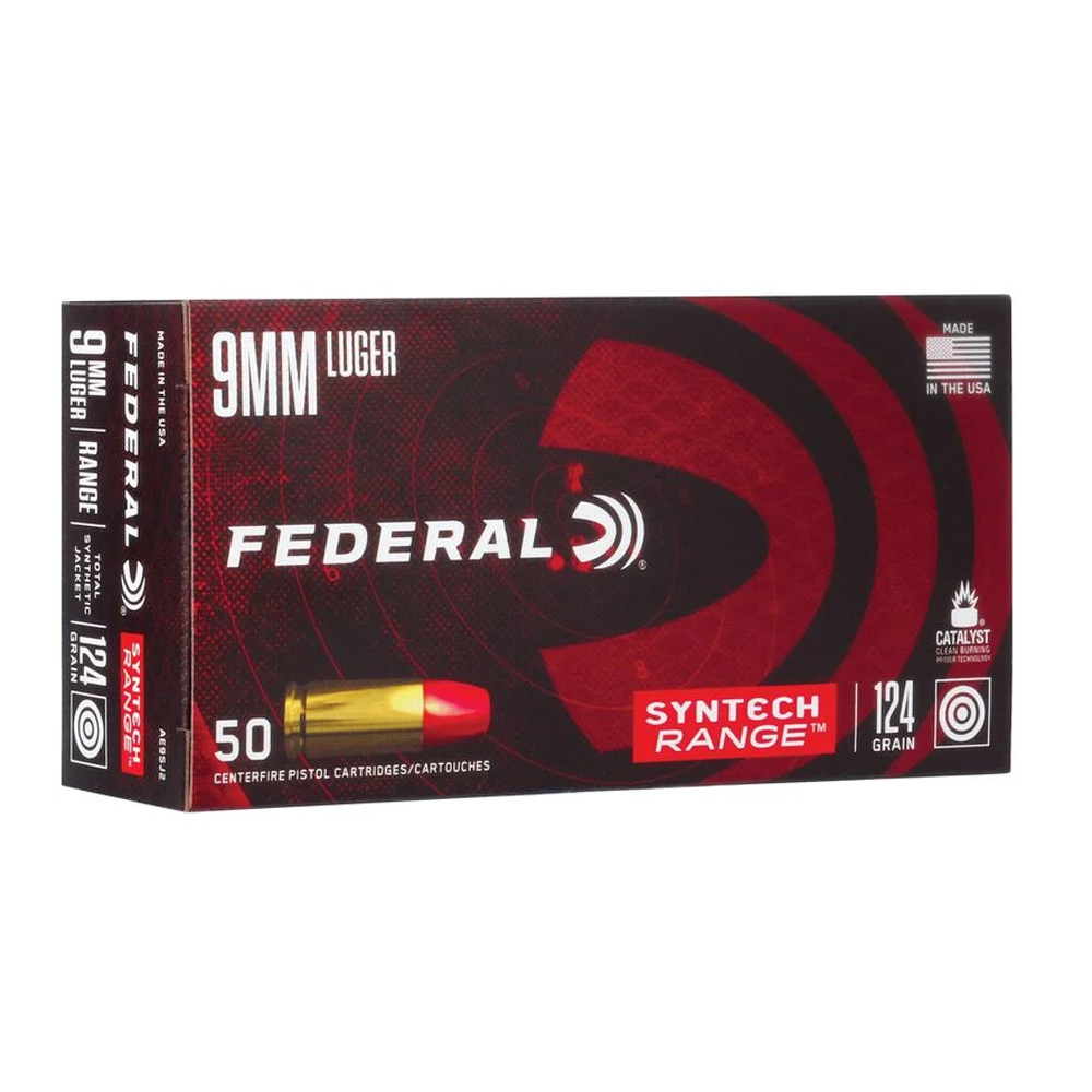 Federal Premium 9mm Luger Syntech Range 8,0g/124grs.
