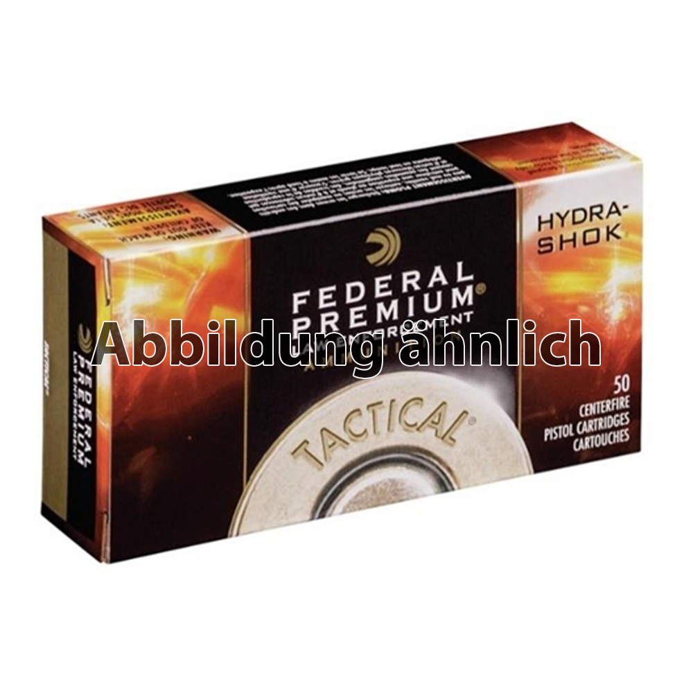 Federal Premium 9mm Luger Tactical HST JHP 8,0g/124grs.