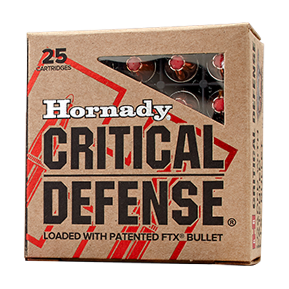 Hornady 9 mm Luger Critical Defense FTX 6,5g/100grs.