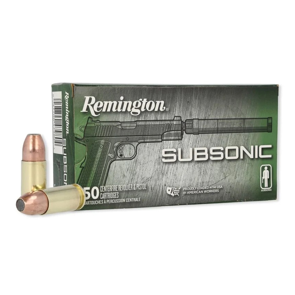 Remington 9mm Luger Subsonic 9,5g/147grs.