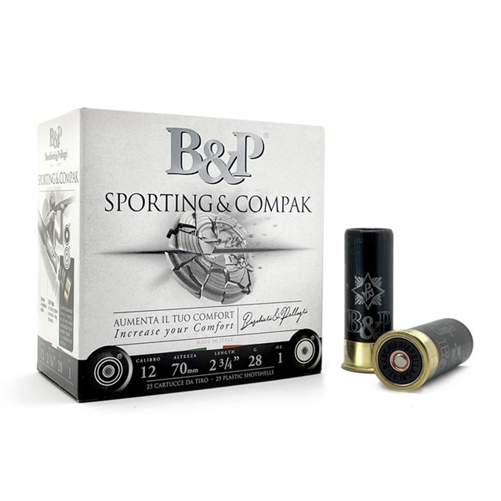 B&P 12/70 Sporting & Compak Medium Range 2,25mm 28g
