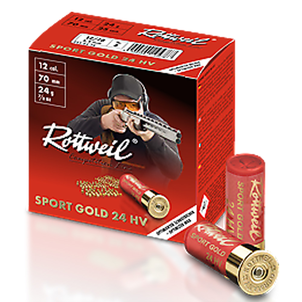 Rottweil 12/70 Sport Gold HV 2,2mm 24g