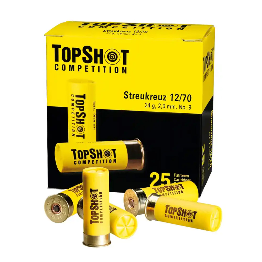TOPSHOT Competition 12/70 Skeet Streukreuz 2,0mm 24g