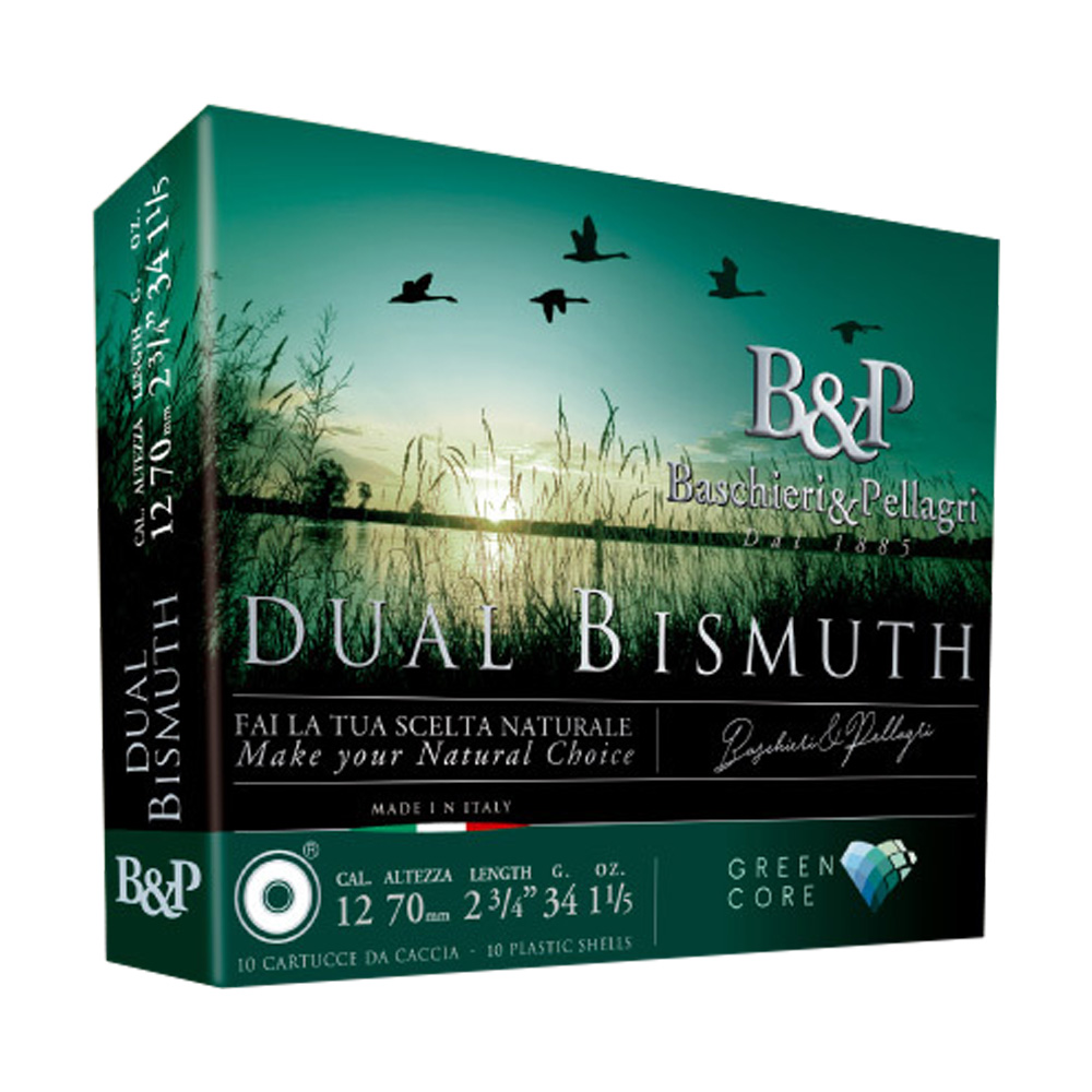 B&P 12/70 Dual Bismuth 3,1+3,3mm 34g