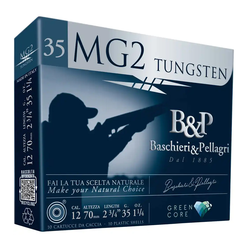 B&P 12/70 MG2 Tungsten Green Core 2,7mm 35g