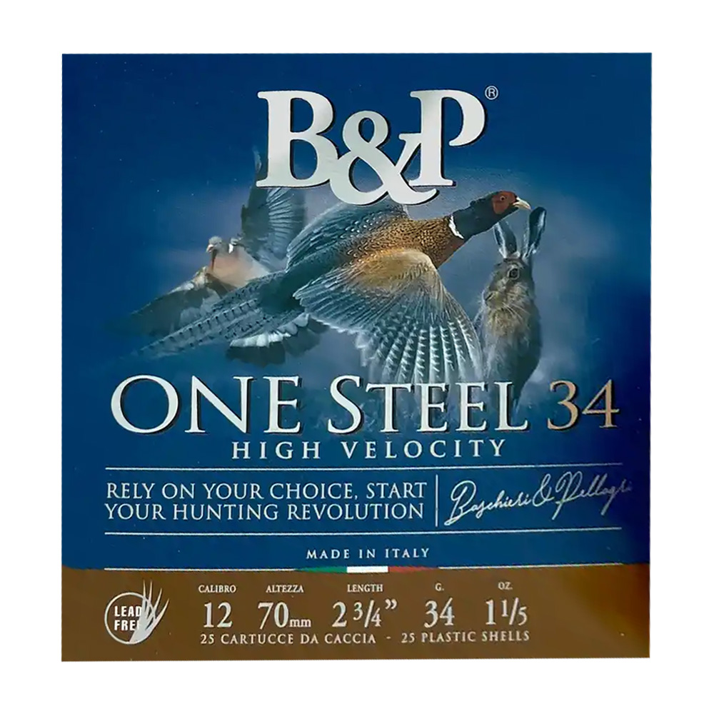 B&P 12/70 One Steel HV 2,7mm 34g