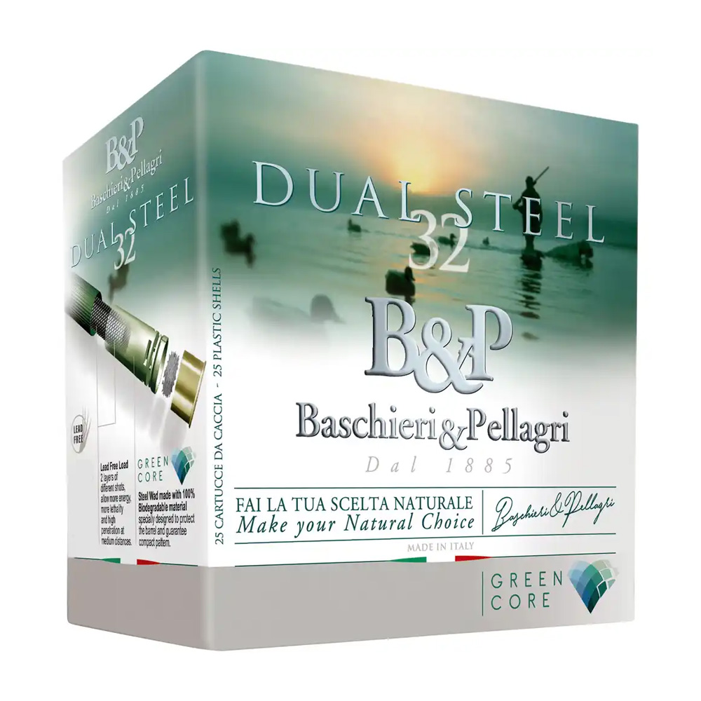 B&P 12/70 Dual Steel GC 3,1mm Zinc + 3,3mm Steel 28g