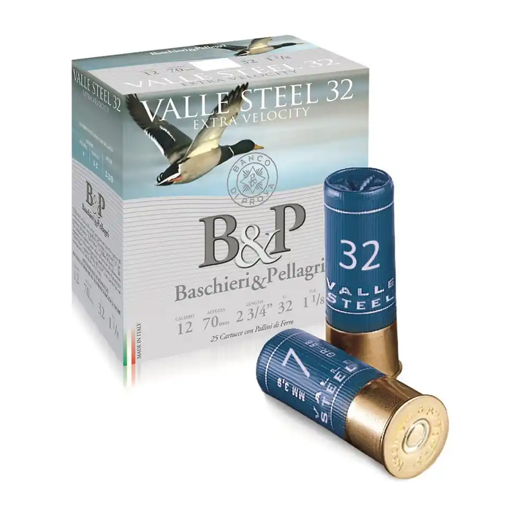 B&P 12/70 Valle Steel HV 32 3,1mm 32g