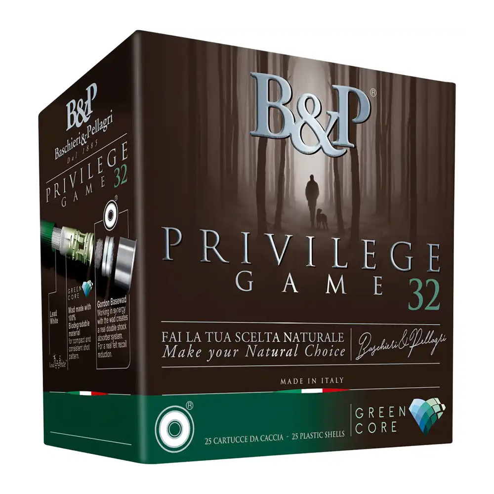 B&P 12/70 Privilege Game Fiber Green Core 3,1mm 34g