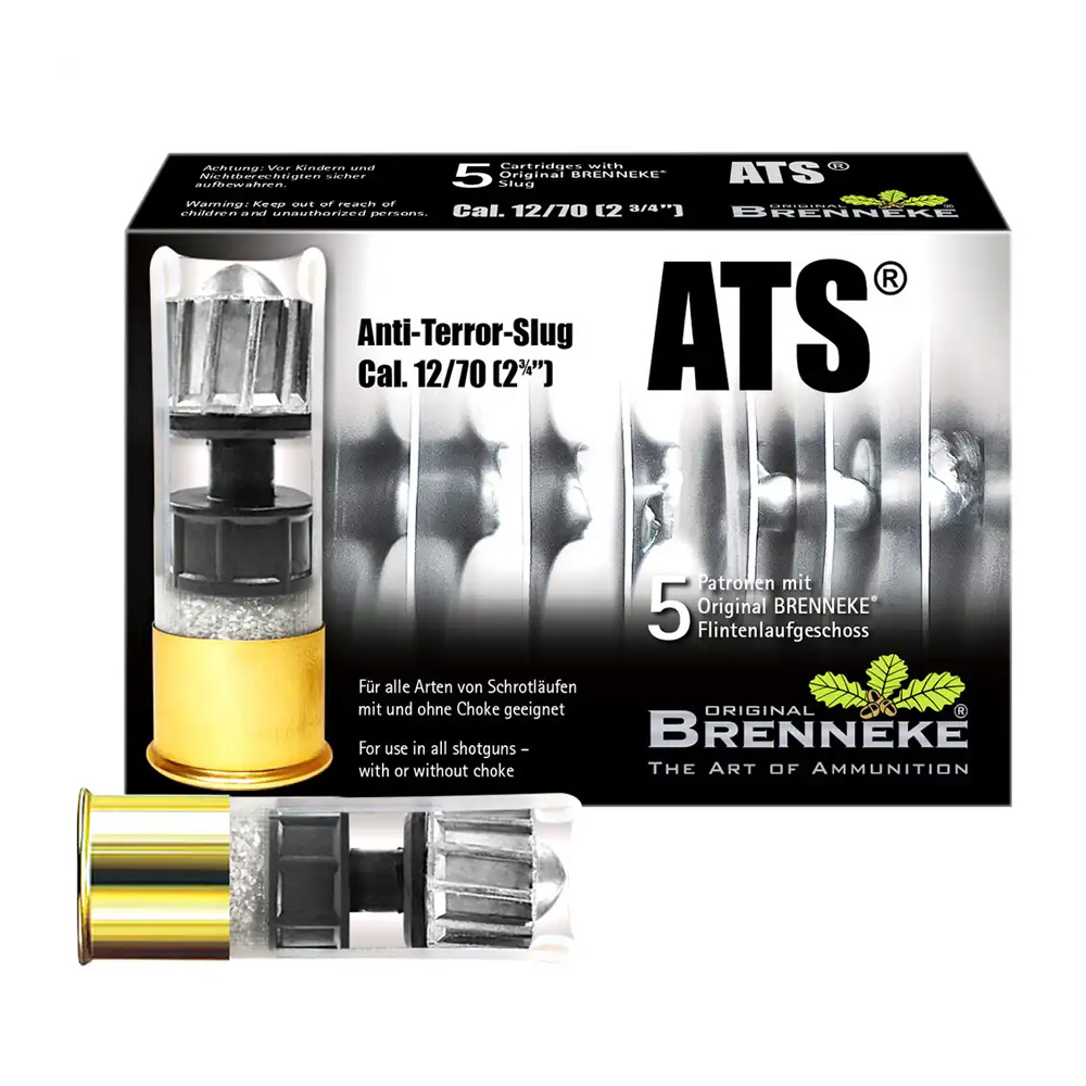 Brenneke 12/70 ATS Slug 27,5g/424grs