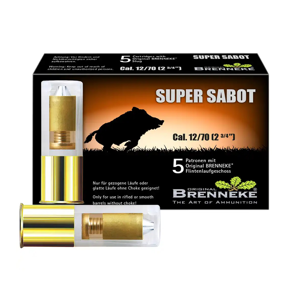 Brenneke 12/70 Super Sabot 31,8g/490grs