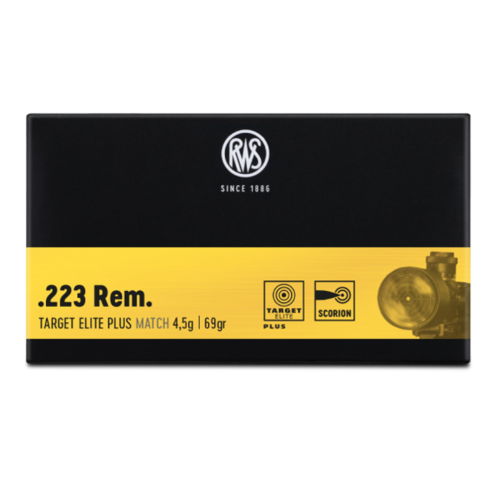 RWS .223 Rem. Target Elite Plus HP BT 4,5g/69grs.