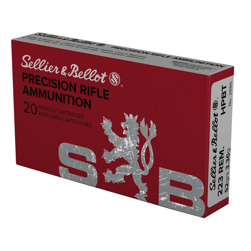Sellier & Bellot .223 Rem. OTM HPBT 3,36g/52grs.