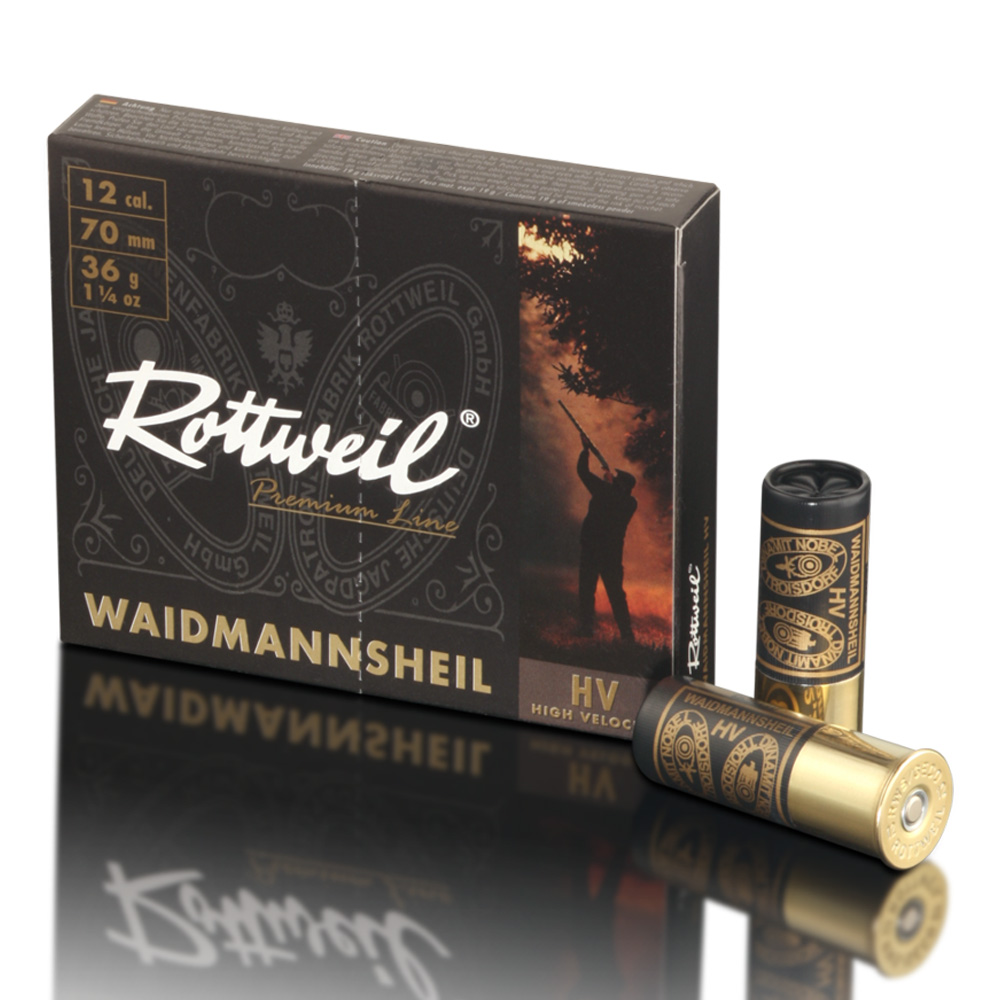Rottweil 12/70 Waidmannsheil HV Plastik 3,0mm 36g