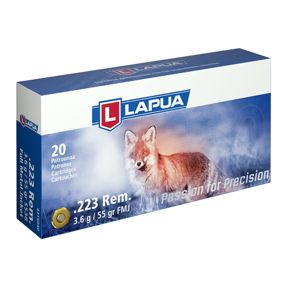 LAPUA .223 Rem. FMJ 3,6g/55grs.