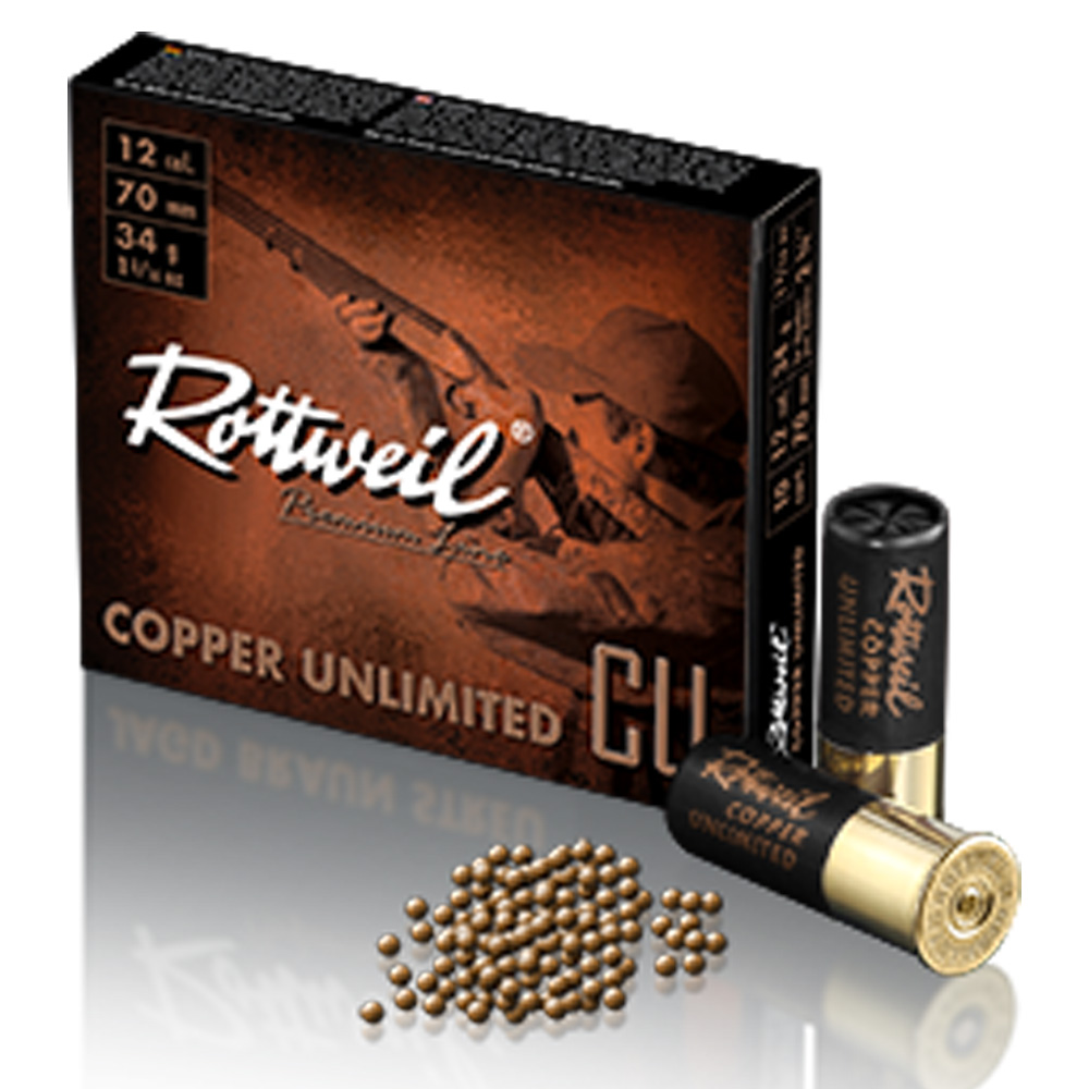 Rottweil 12/70 Copper Unlimited 3,25mm 34g
