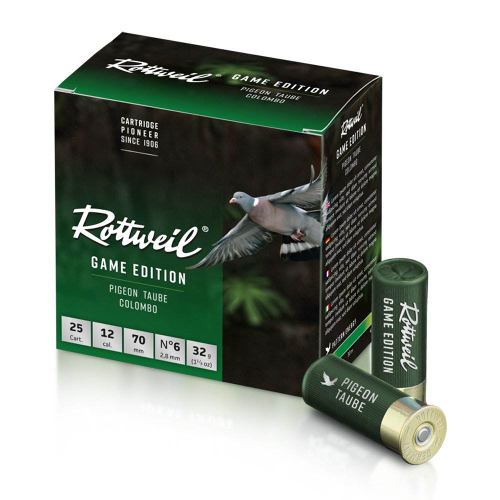 Rottweil 12/70 Game Edition Taube 2,8mm 32g