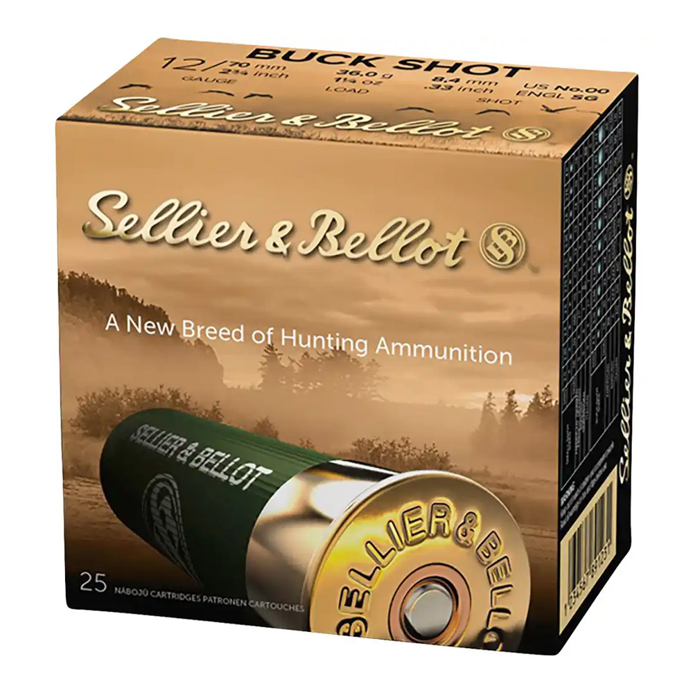 Sellier & Bellot 12/70 Buck Shot 5,1mm 36g