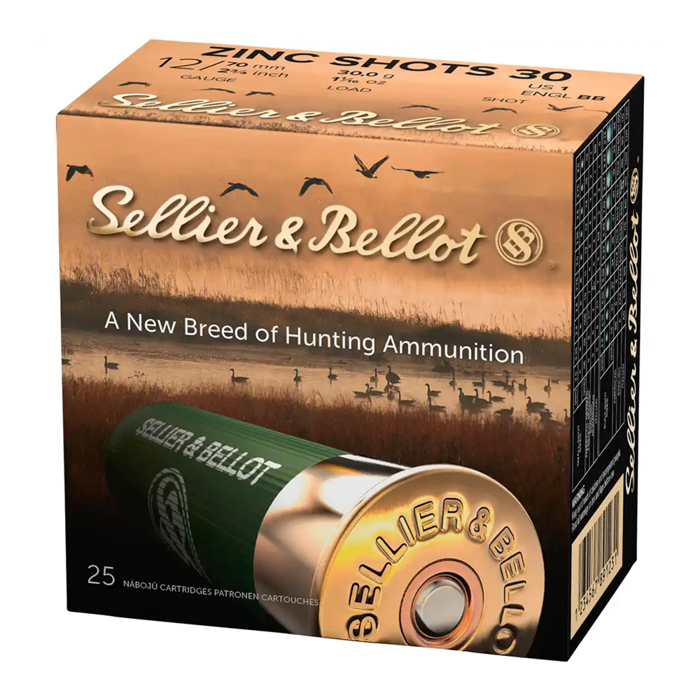 Sellier & Bellot 12/70 Zinc Shot 3,5mm 30g