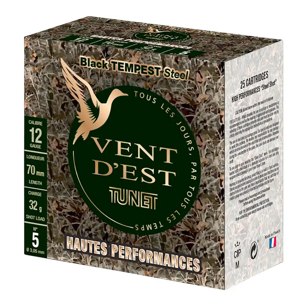 Tunet 12/70 Black Tempest HP 3,25mm 32g