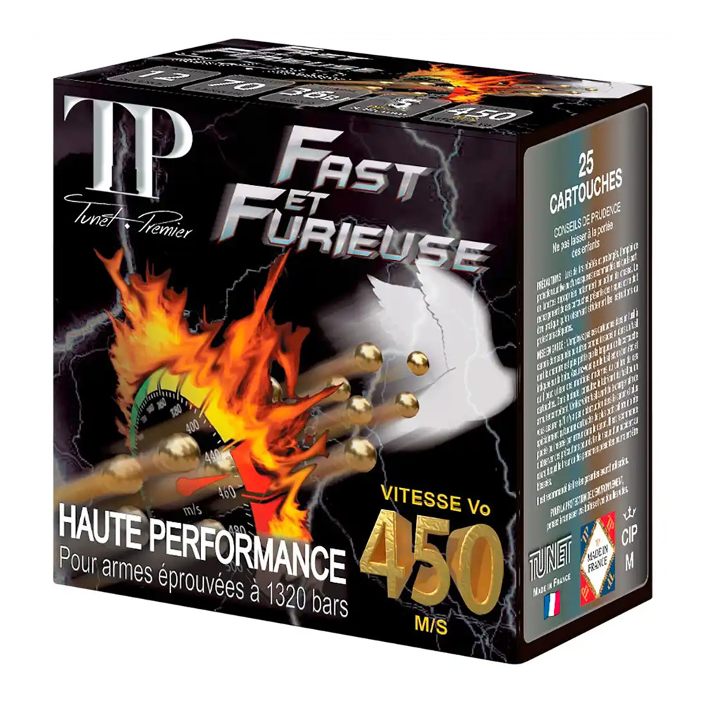 Tunet 12/70 Fast et Furieuse 3,0mm 36g