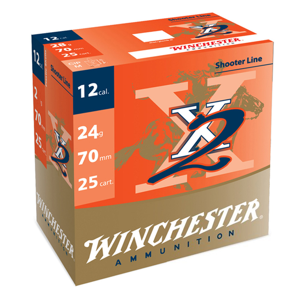 Winchester 12/70 X2 Trap 2,4mm 24g