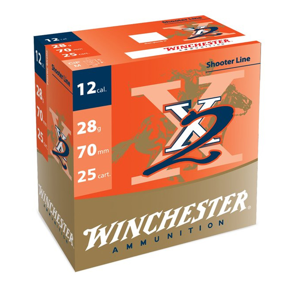 Winchester 12/70 X2 Trap 2,4mm 28g