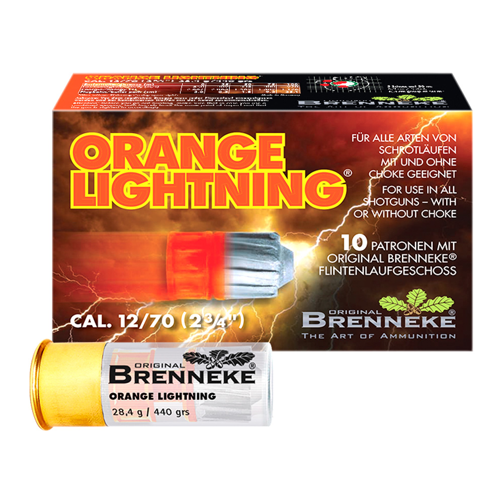 Brenneke 12/70 Orange Lightning 28,4g/440grs