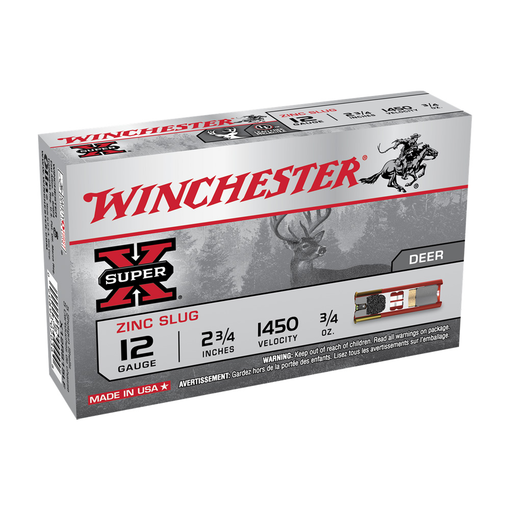 Winchester 12/70 Super-X Deer Zinc Slug 28g