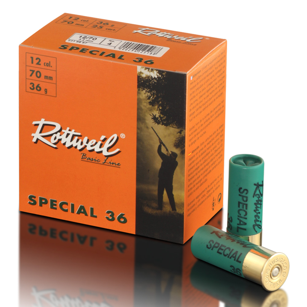 Rottweil 12/70 Special 3,7mm 36g