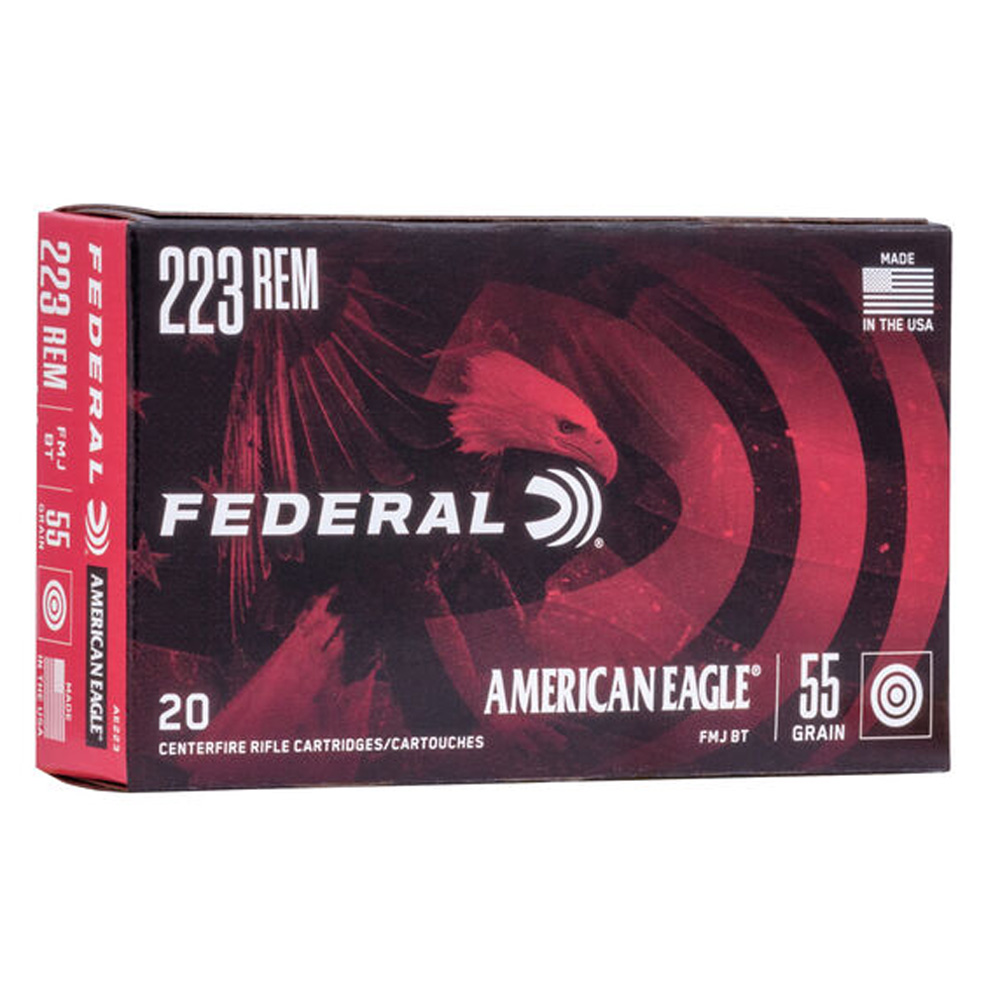 Federal Premium .223 Rem. American Eagle FMJ 3,6g/55grs.