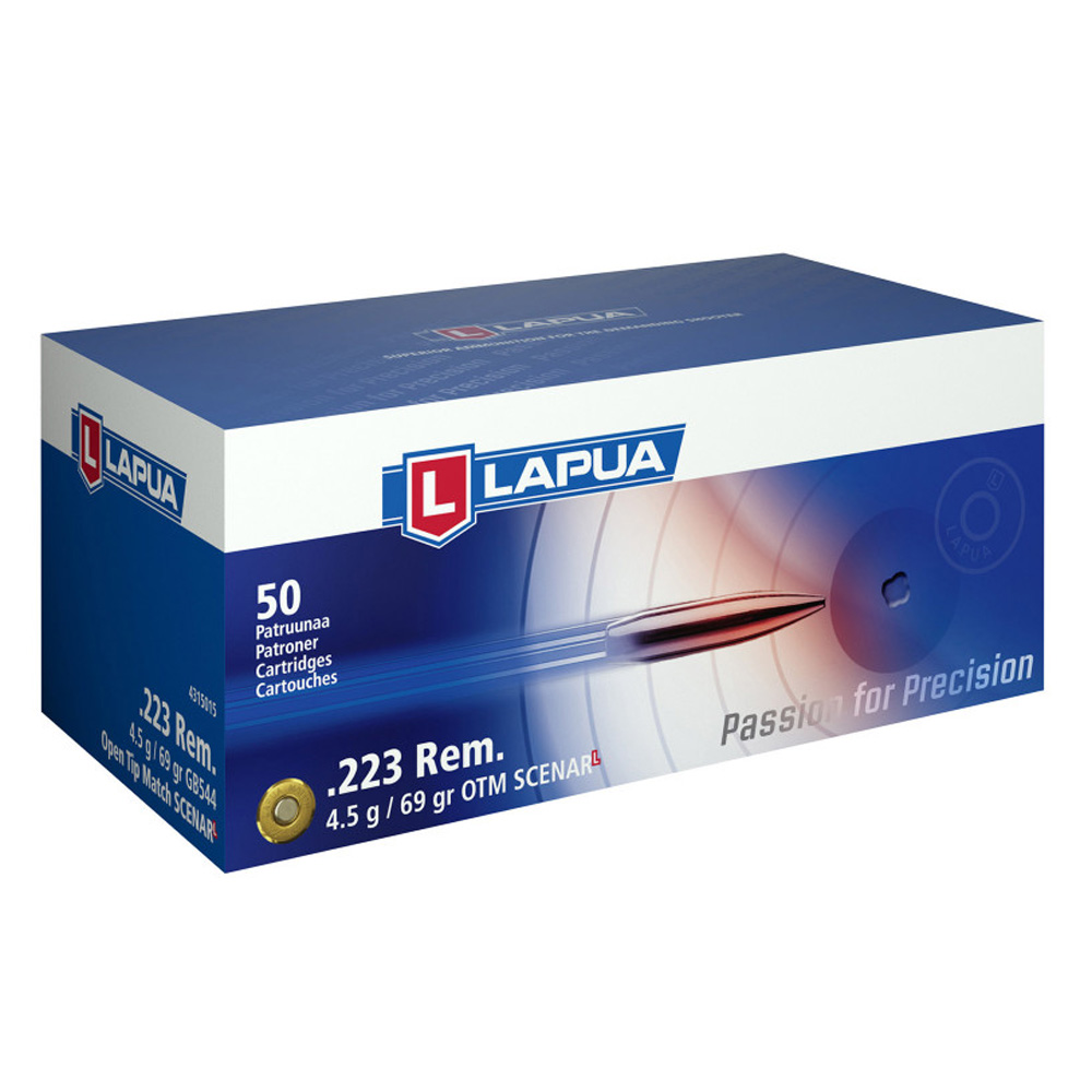 LAPUA .223 Rem. OTM SCENAR-L 4,5g/69grs.