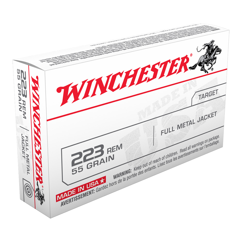 Winchester .223 Rem. Target FMJ 3,6/55grs.