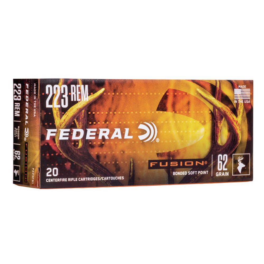Federal Premium .223 Rem. Fusion Rifle SP 4,0g/62grs.